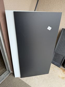 2 Whiteboards /Chalk Boards -  3/16 in. 2 ft. x 4 ft. Black Chalk / White Marker
