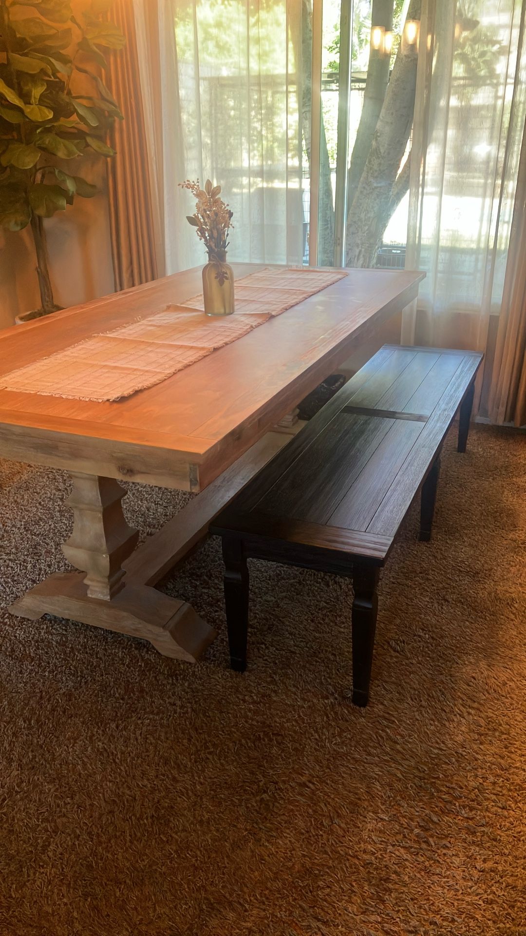 Dining Table And Bench
