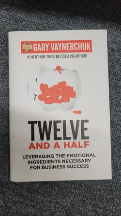 New BOOK Gary VAYNERCHUK - TWELVE AND A HALF