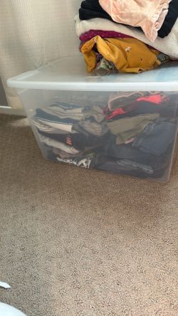 Box of boy clothes size 6/7 size 7 pants