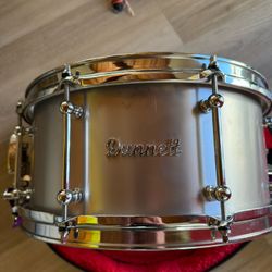 Dunnet Titanium 14/5.5  Snare Drum 