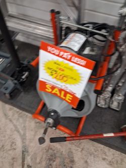 Electric Drain Cleaning Machine