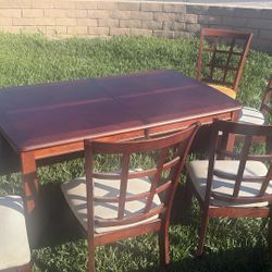 Wooden Dining Table Set