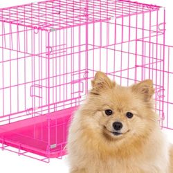 Pink Dog Cage