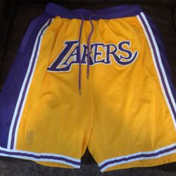 Lakers Just Don Shorts for Sale in North Augusta, SC - OfferUp