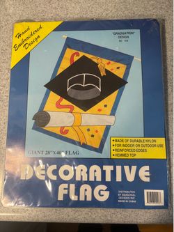 Graduation decorative flag NEW