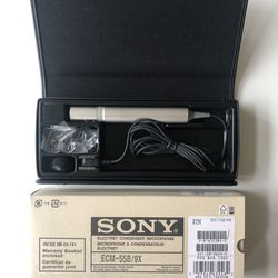 Sony ECM 55B Condenser Microphone 