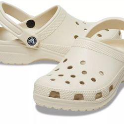 Beige Crocs All Sizes 4-10