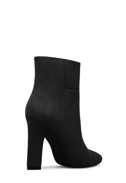*NEW IN BOX* Black Faux Suede Boots