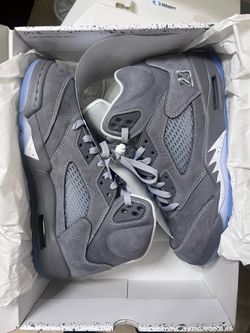 Wolf Grey 5s (Men 10)