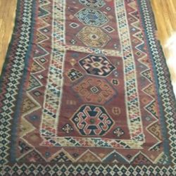 Beautiful antique/vintage Kilim Rug Desert Chic Rustic Beautiful