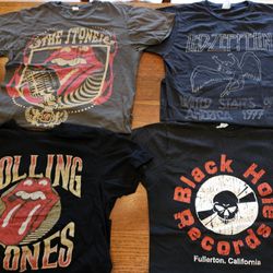 Classic Rock Tee Shirts