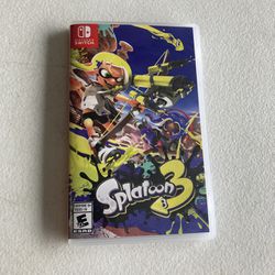 Nintendo Switch Splatoon 3 Game 