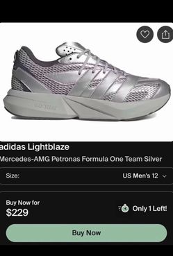 Adidas Mercedes AMG men’s Shoes size 12