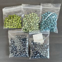 Preciosa Czech Pressed Glass Beads - Candy 08MM - Earthy Tones