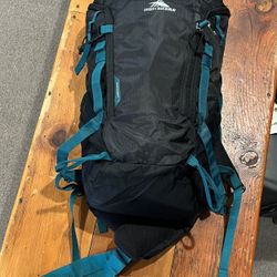 Black High Sierra Pathway 2.0 45L Hiking Backpack