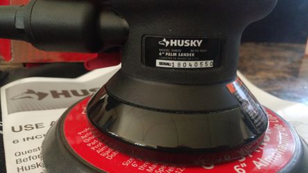 Husky 6 sale inch palm sander