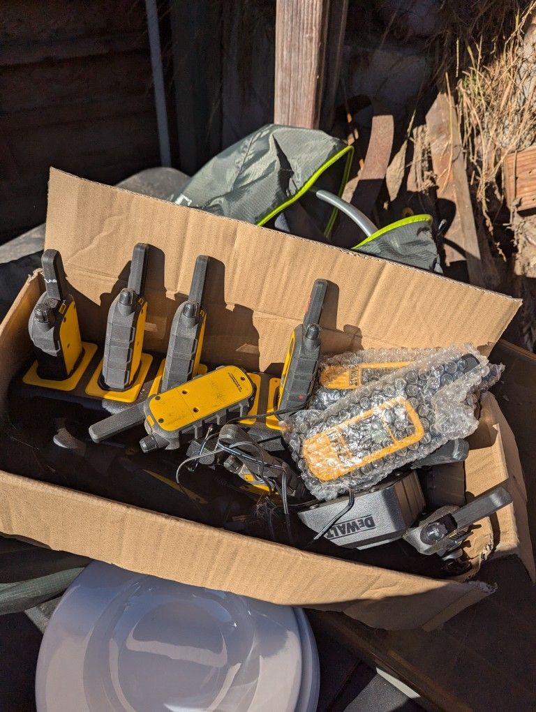 11 DeWalt Two Way Radio