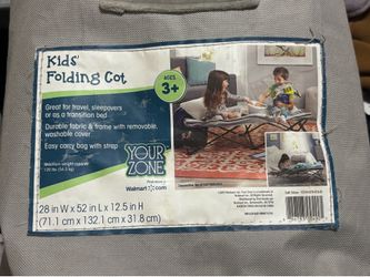 2 kids camping cots