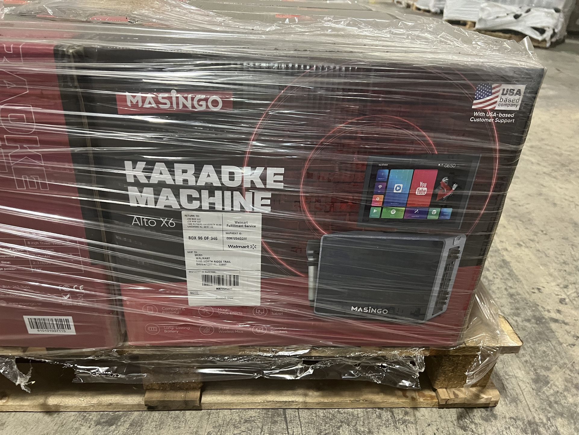 Masingo Karaoke Machine - Alto X6