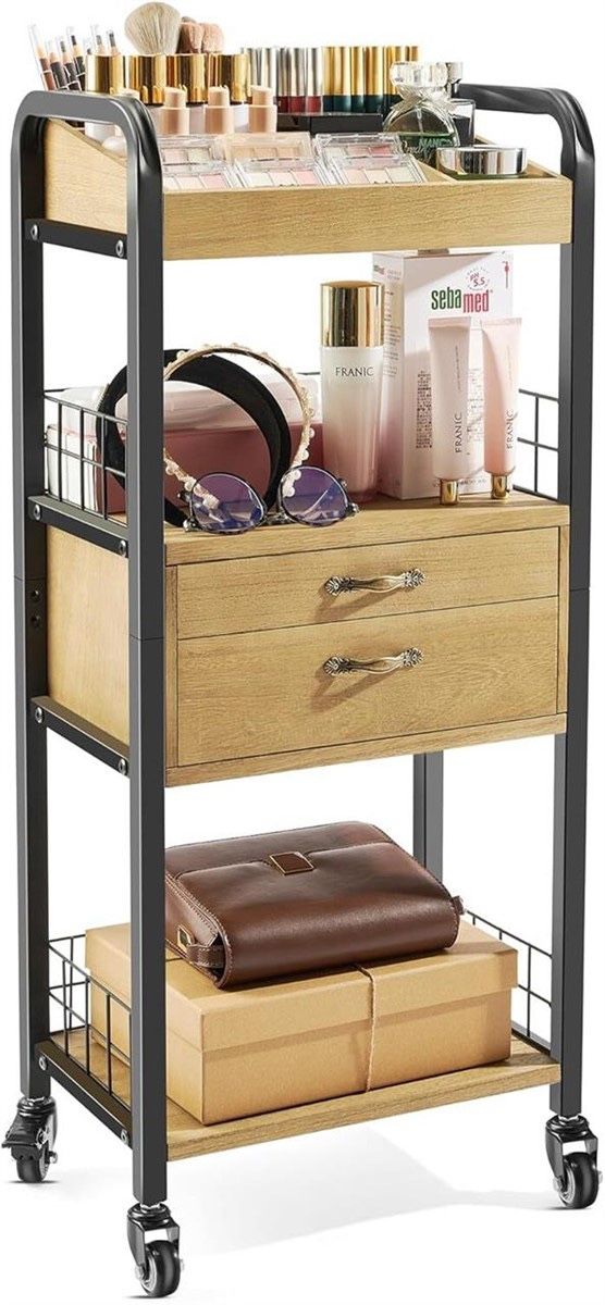 Makeup Organizer, Floor Cosmetic Organizer and Jewelry Holder Organizer...