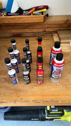 Lucas Oil Fuel Additives and Starting Fluid Lot