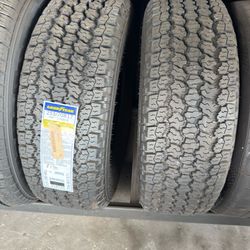 255/70/17 two tires new  good years