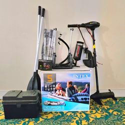 BRAND NEW BOXED BOAT / MOTOR/BATTERY