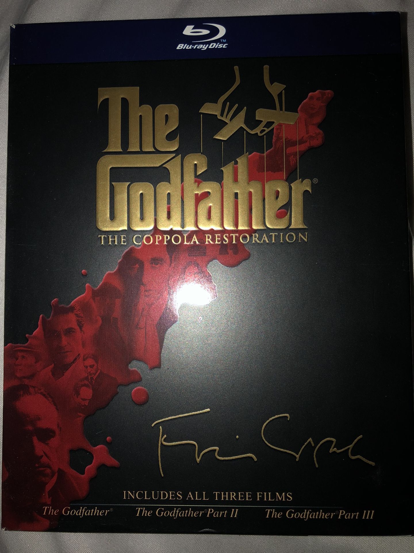 Godfather Bluray Al Pacino Marlon Brando Robert Deniro