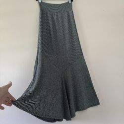 Rolla Coster Maxi skirt Size S Stretchy Fabric & Elastic waist flared casual