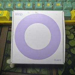 Loop Quiet 2 Ear Plugs for Noise Reduction Purple New Open Box