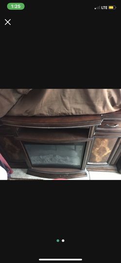 Beautiful Fireplace TV Stand