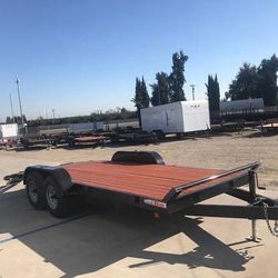 Heavy Duty Trailer 7x18