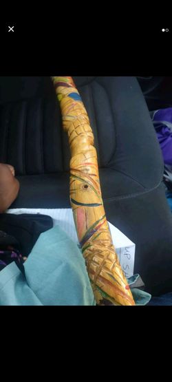 Handmade Wooden Walking Stick