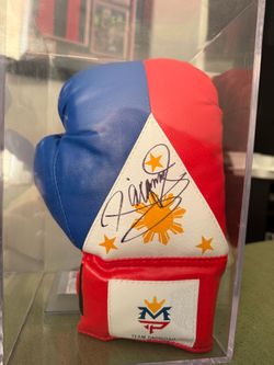 Manny Pacquiao Autographed Boxing Glove