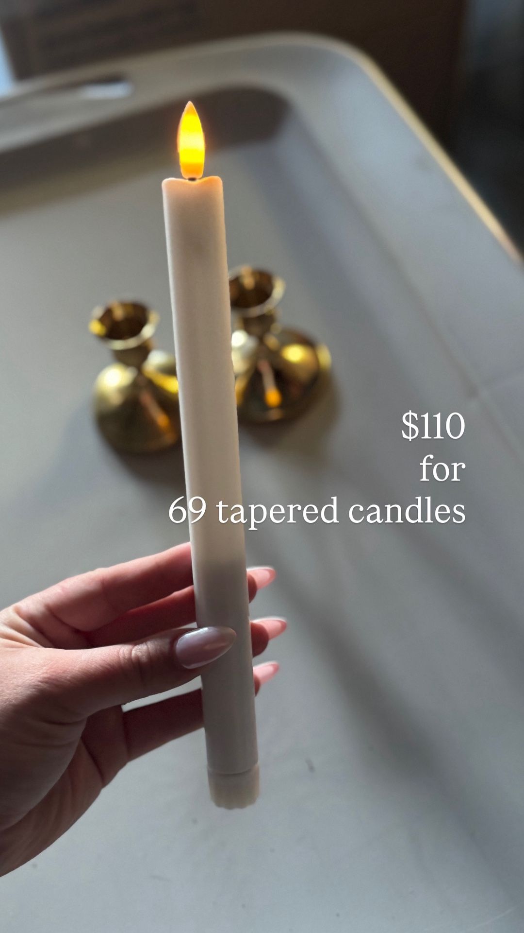 Tapered Candles