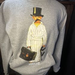 IMKING Kingdom Come Gray T Sweatshirt Shirt Men Size L  Cotton Graphic