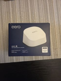 eero 6 Dual-Band Mesh Wi-Fi 6 Router