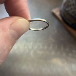 Traub Orange Blossom Band Ring Size 6.5 