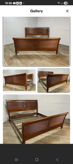 Ethan Allen King Size Bed Frame 