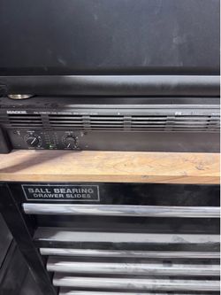 Mackie amp and cerwin vega 15” folded horn
