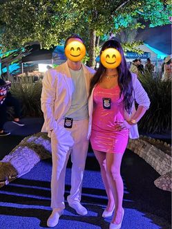 Miami vice couple costume
