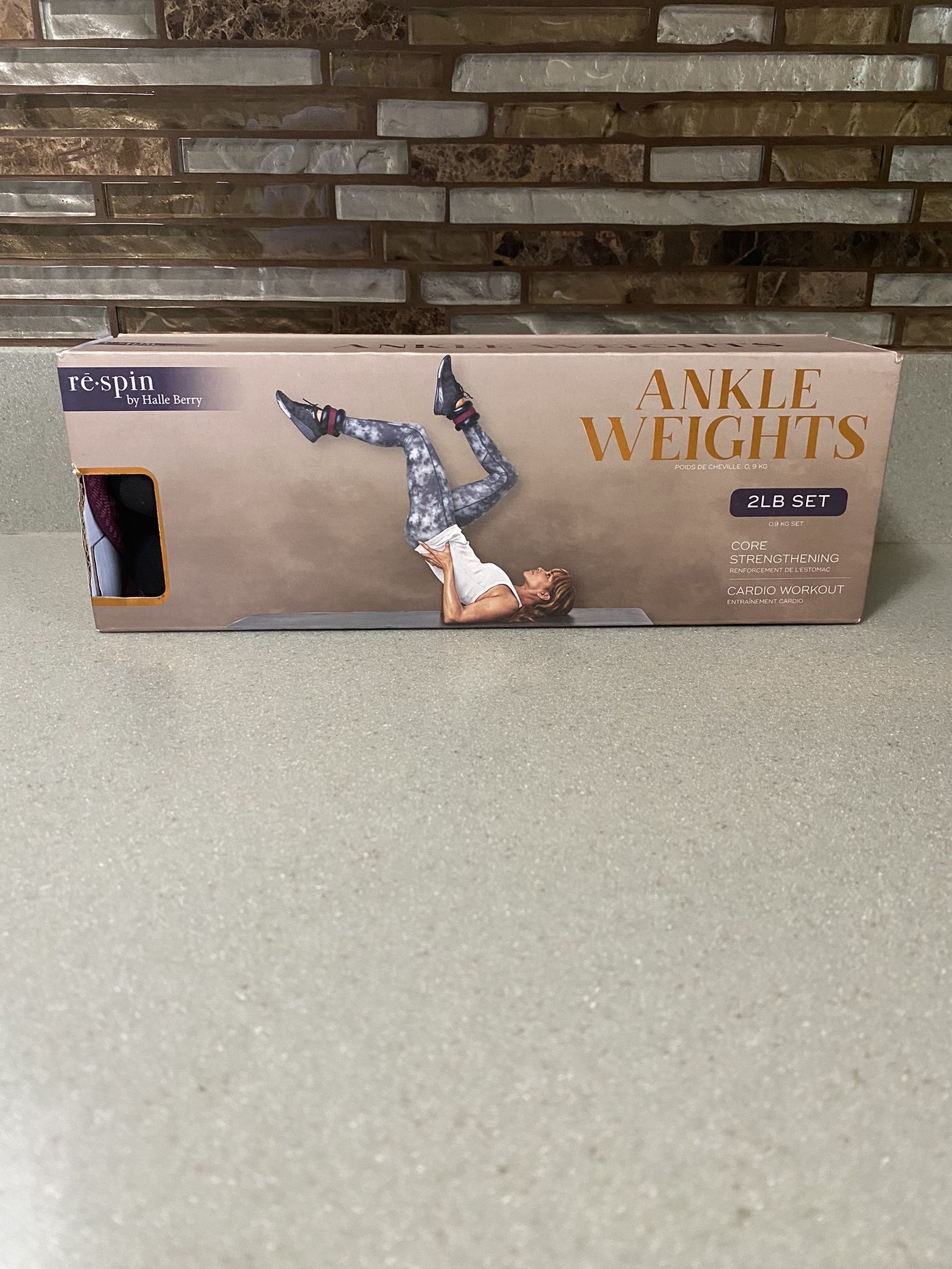 BRAND NEW ANKLE WEIGHTS 2LB SET