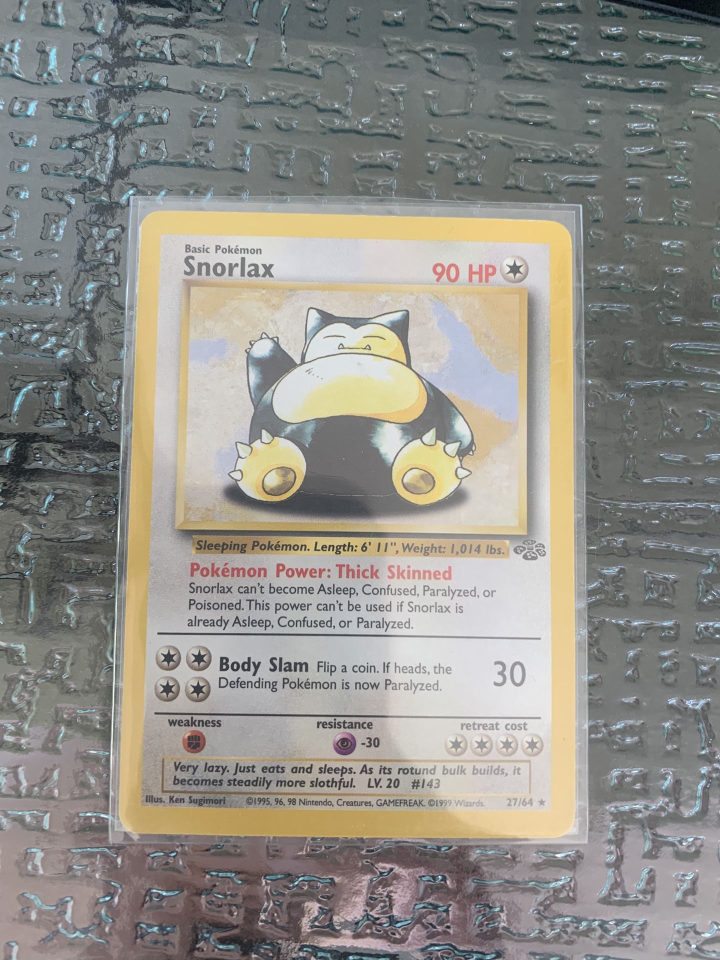 Jungle Set Snorlax (Lightly Damaged)