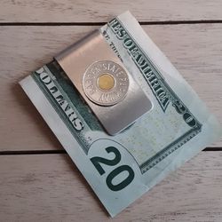 New Jersey GSP Garden State Parkway coin token Money Clip