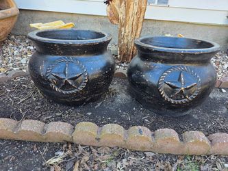Clay chata star pots