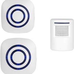 ENEGG Wireless Home Security Driveway Alarm, Entry Alert, Visitor Door Bell Chime