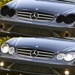 CLK 500 headlights