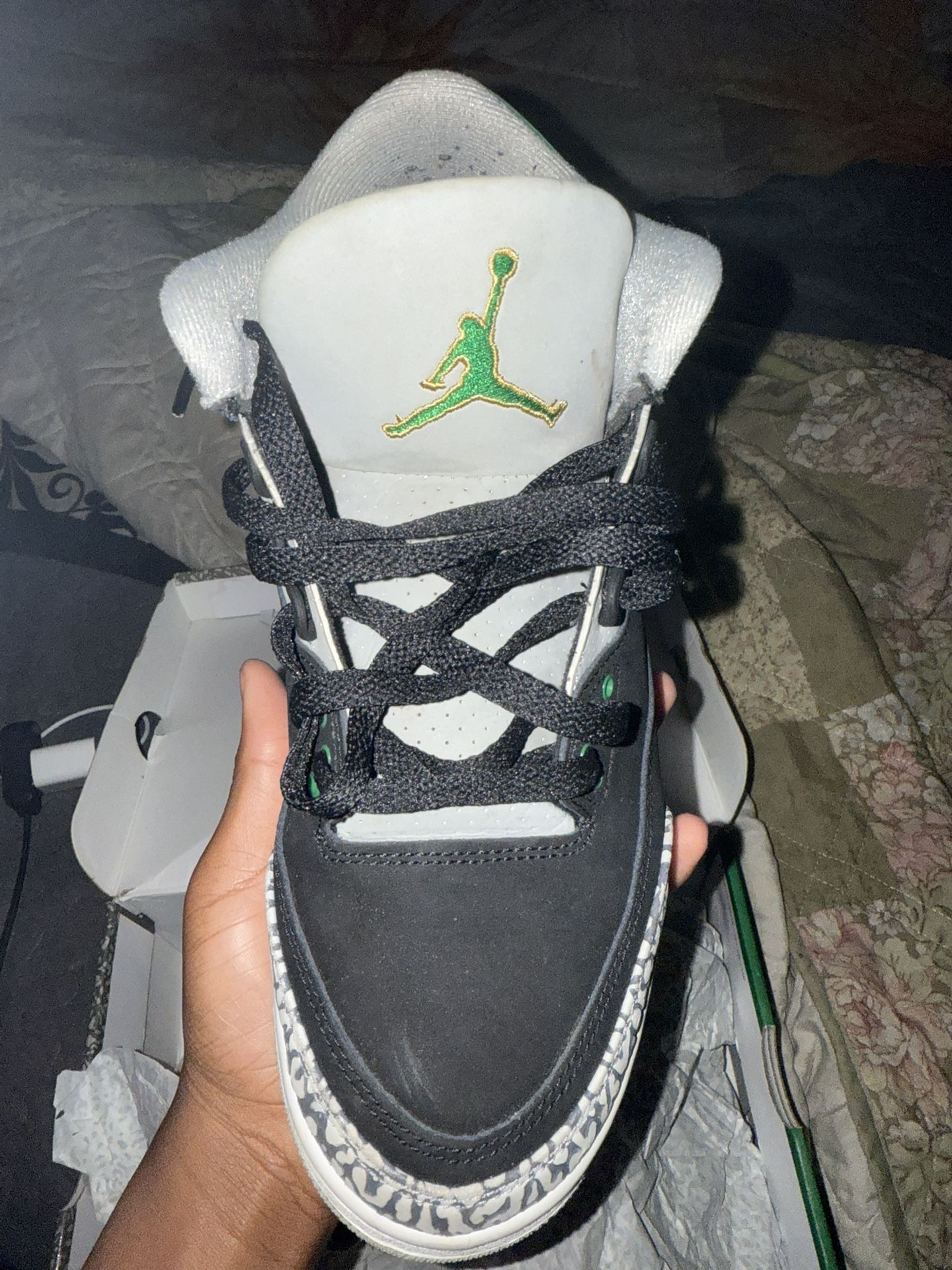 Pine Green Jordan 3s