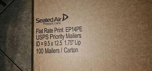 PADDED BUBBLE MAILERS 3 NEW Unopened 100 ea. Boxes 300 Total 9.5" X 12.5" For Shipping $30 Daytona Beach
